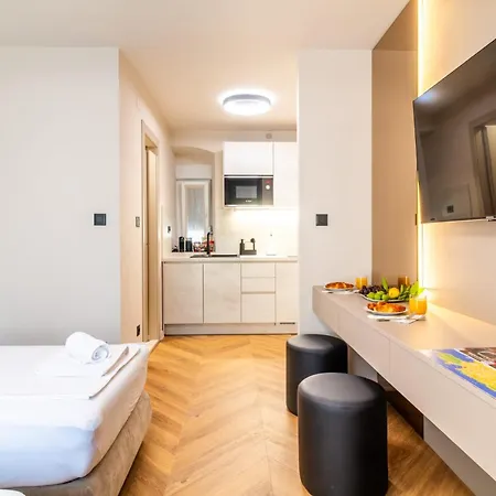 Apartment Centre In Stone House Split